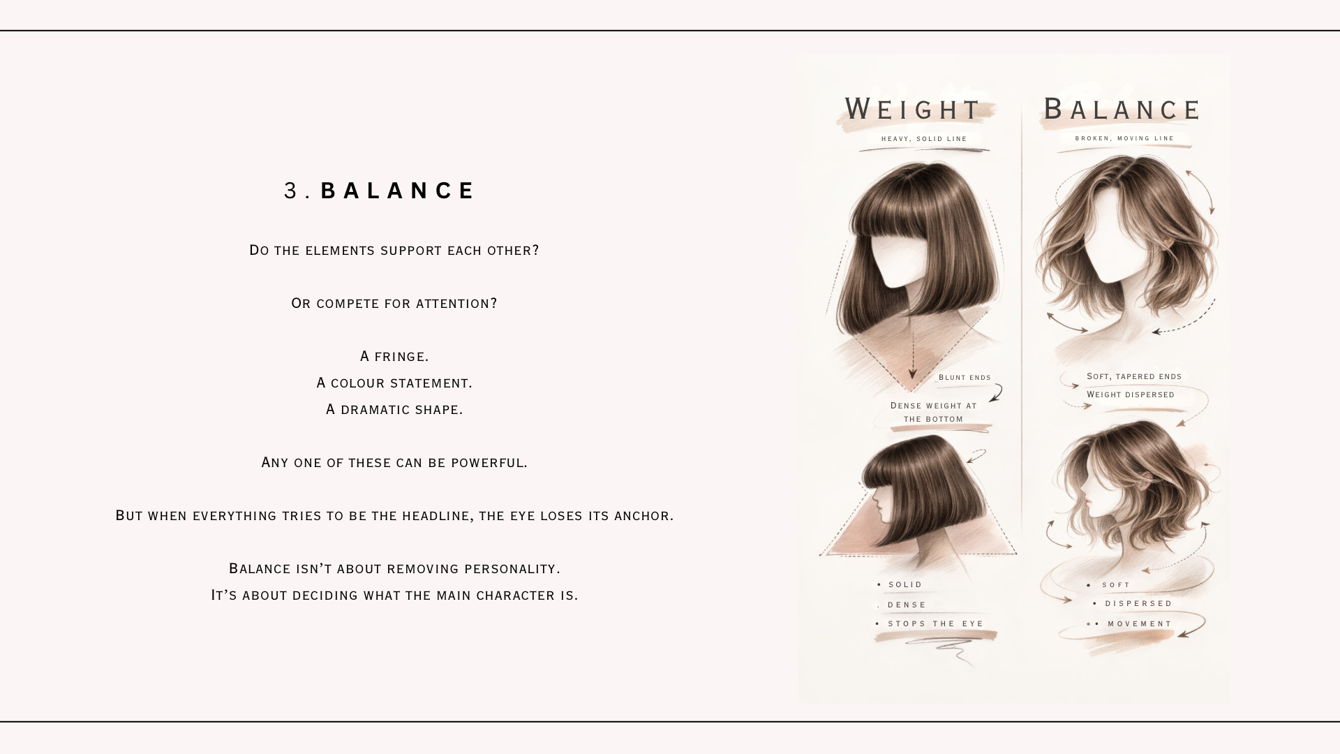 Balance — page preview, blurred to protect the content